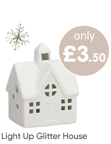 Light Up Glitter House