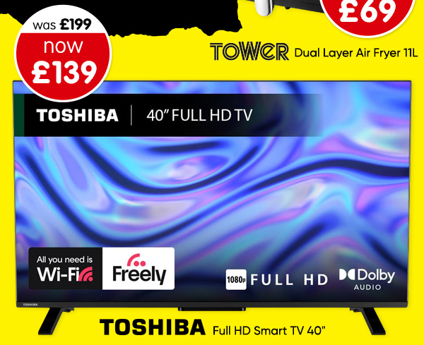 Toshiba Full HD Smart TV 40 inch
