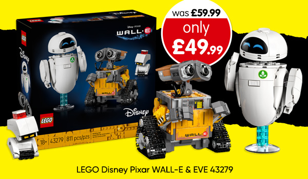LEGO Disney Pixar WALL-E & EVE 43279