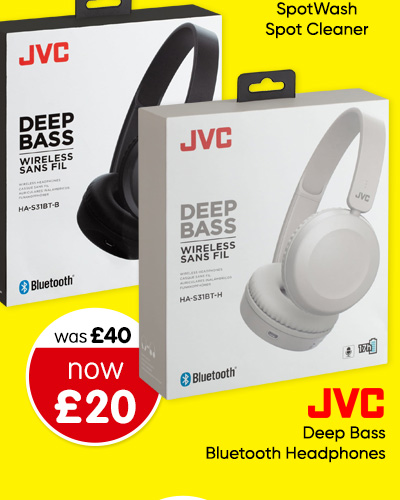 JVC Deep Bass Bluetooth Headphones