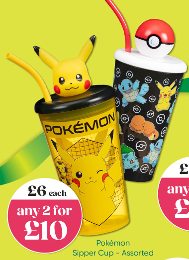Pokémon Sipper Cup - Assorted