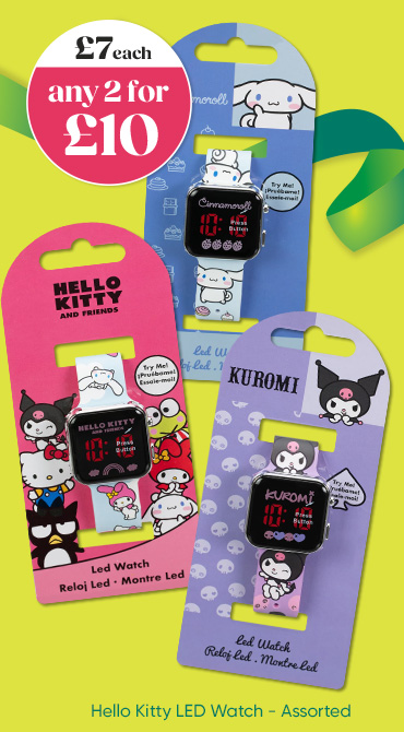 Hello Kitty LED Watch - Assorted