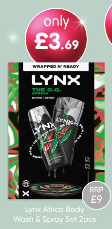 Lynx Africa Body Wash & Spray Set 2pcs