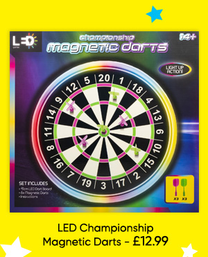 LED Championship Magnetic Darts