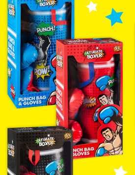 Kids Ultimate Boxer Punch Bag - Assorted