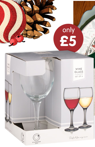 Wine Glasses 4pk