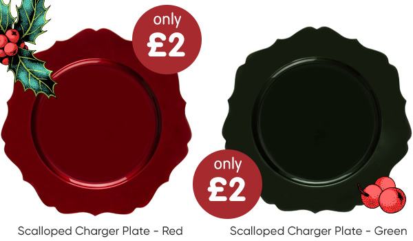 Scalloped Charger Plate