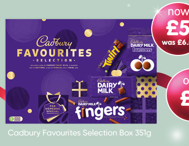 Cadbury Favourites Selection Box 351g