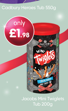 Jacobs Mini Twiglets Tub 200g