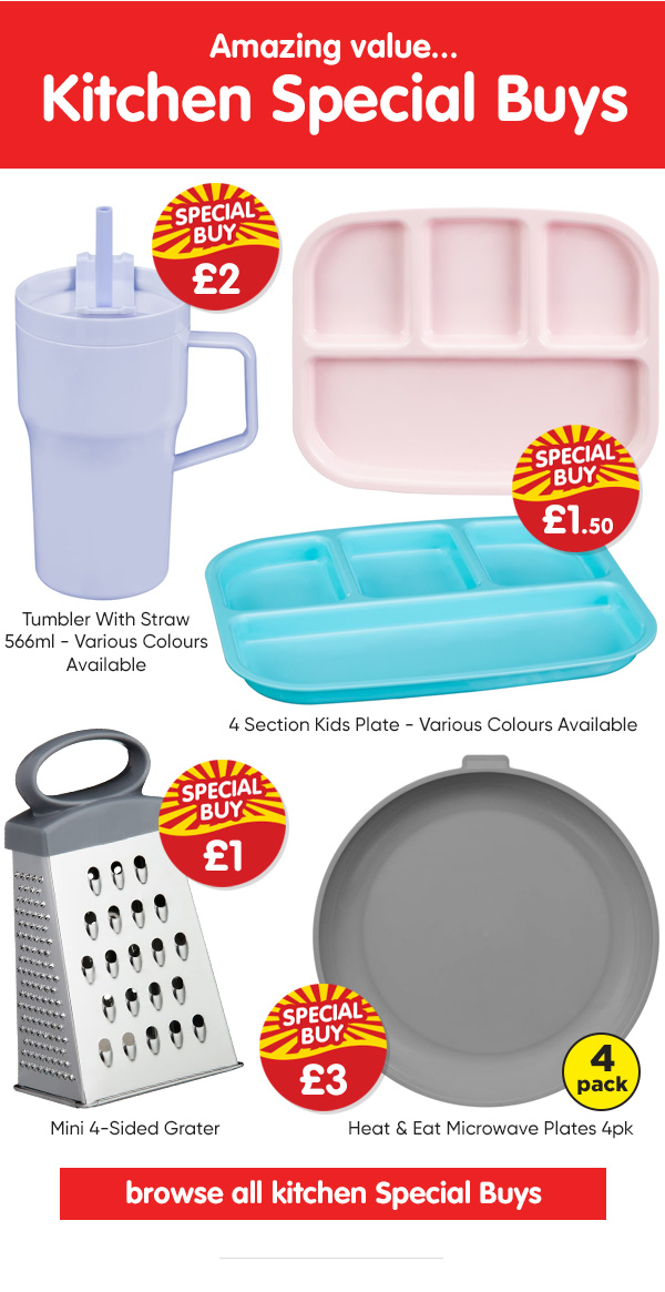 Kitchen Special Buys