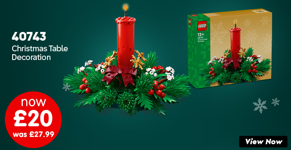 LEGO Christmas Table Decoration 40743
