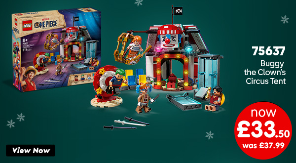 LEGO One Piece Buggy the Clown's Circus Tent 75637