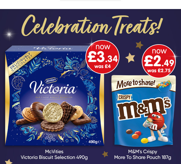 Celebration Treats at B&M