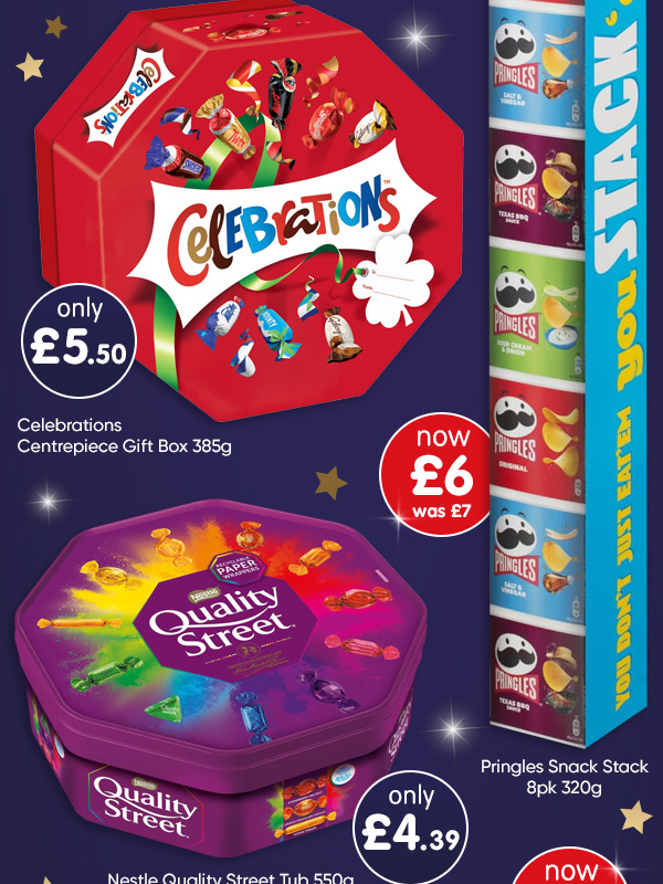 Celebration Treats at B&M