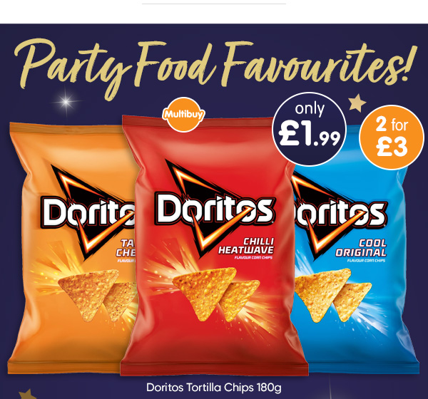 Party Food Favourites at B&M