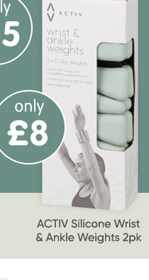 ACTIV Silicone Wrist & Ankle Weights 2pk