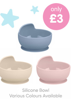 Silicone Bowl - Various Colours Available