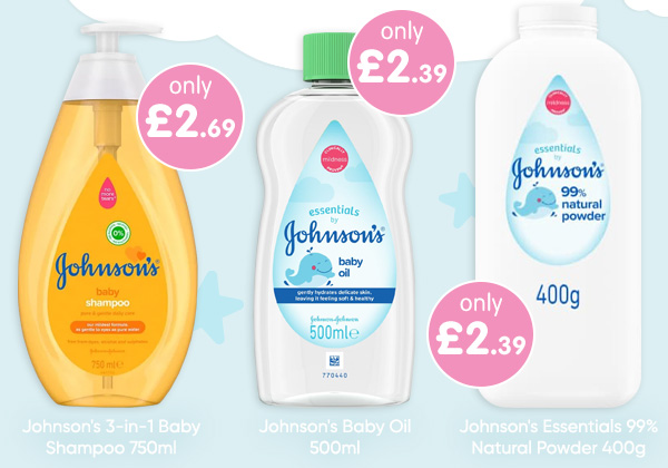 Johnson's Baby at B&M