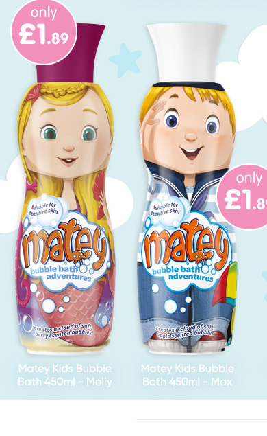Matey Kids Bubble Bath 450ml
