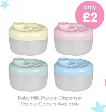 Baby Milk Powder Dispenser - Various Colours Available