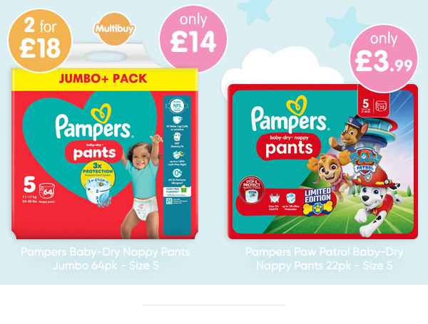 Pampers Baby-Dry Nappy Pants