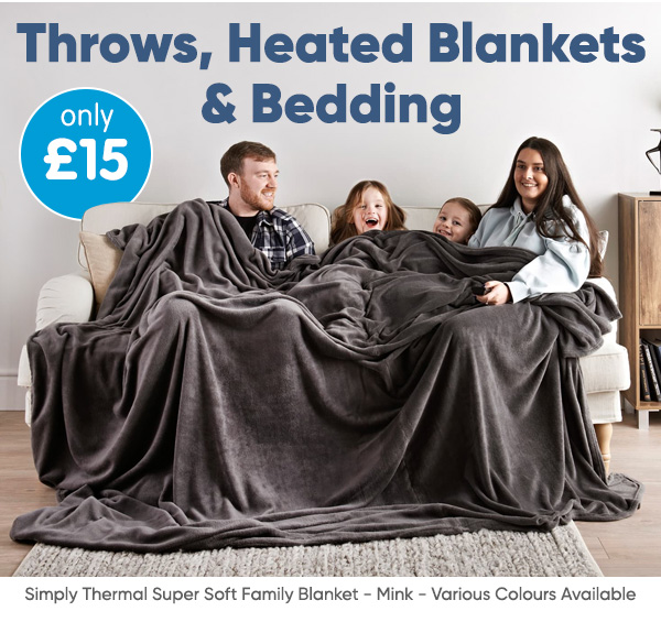 Simply Thermal Super Soft Family Blanket