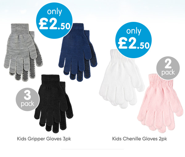 Kids Gloves at B&M
