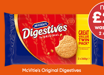 McVitie's Original Digestives 2 x 360g