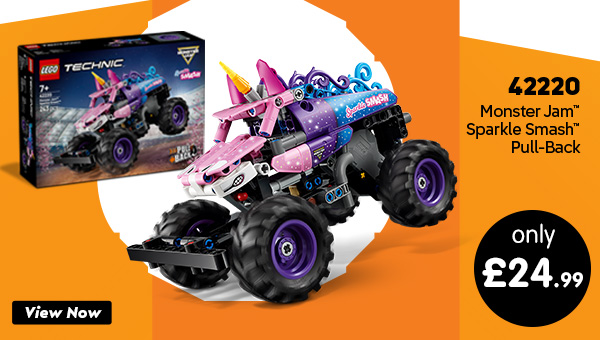 LEGO Technic Monster Jam Sparkle Smash Pull-Back 42220