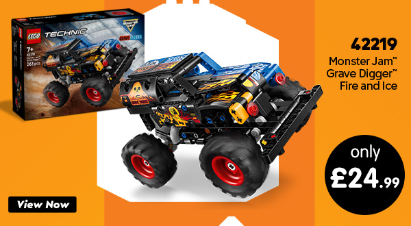 LEGO Technic Monster Jam Grave Digger Fire and Ice 42219