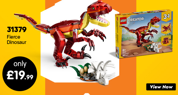 LEGO Creator Fierce Dinosaur Playset 31379