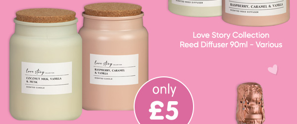 Love Story Collection Scented Candle - Various