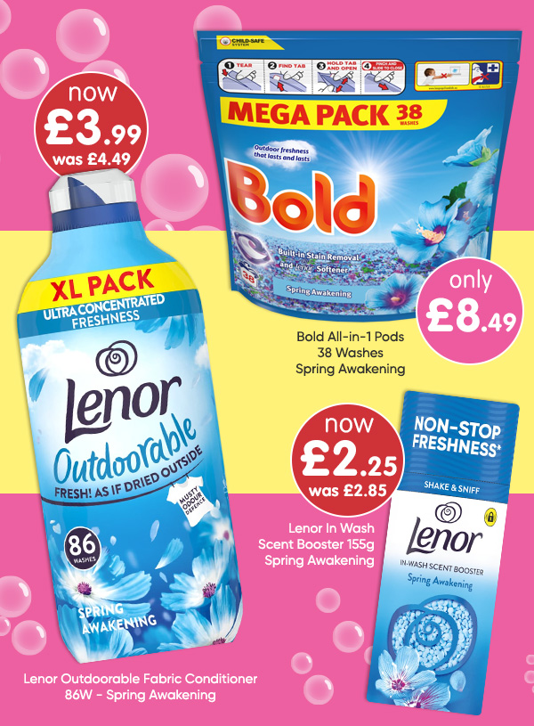 Spring Awakening Cleaning Products at B&M