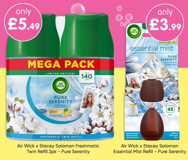 Pure Serenity Cleaning Products at B&M