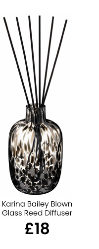 Karina Bailey Blown Glass Reed Diffuser 100ml