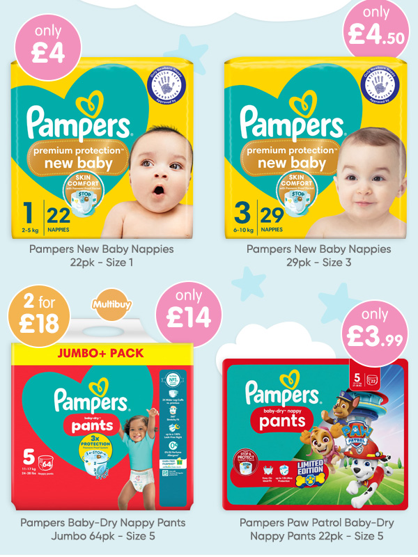 Baby Event Nappies at B&M