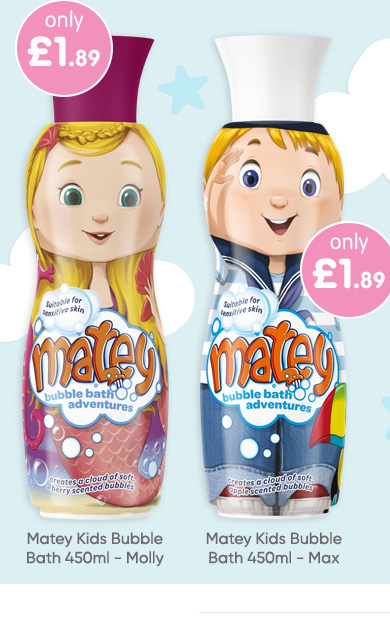 Matey Kids Bubble Bath 450ml