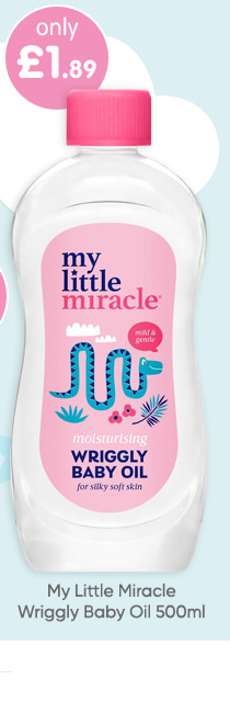 My Little Miracle Wriggly Baby Oil 500ml