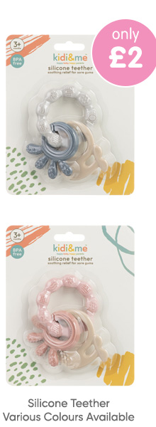 Silicone Teether - Various Colours Available