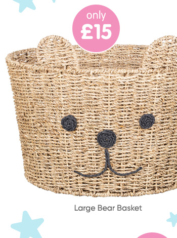 Large Bear Basket