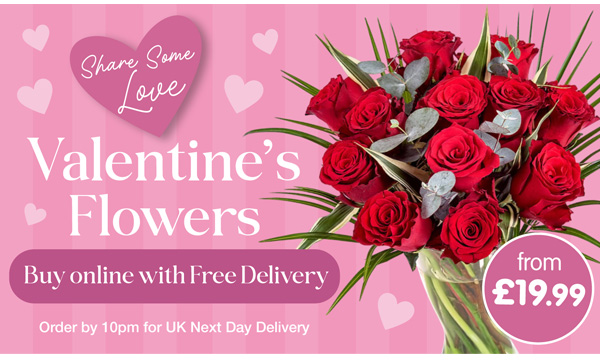 B&M Valentine’s Flowers