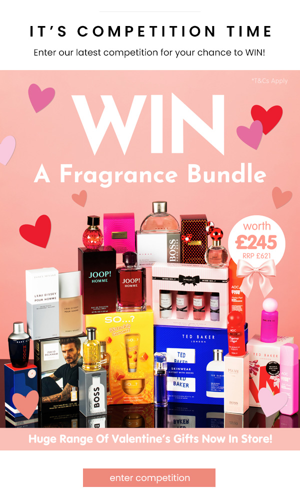 WIN a Valentine's Day Fragrance Bundle Competition