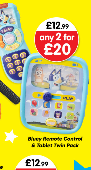 Bluey Remote Control & Tablet Twin Pack