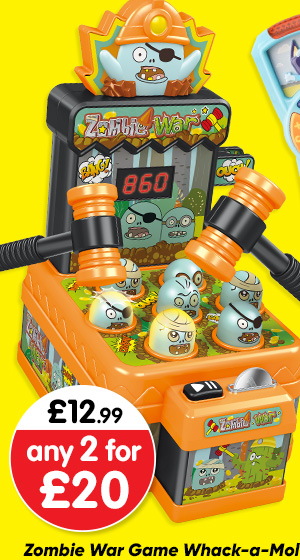 Zombie War Game Whack-a-Mole