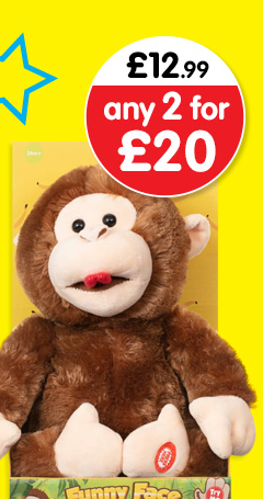 Funny Face Giggling Monkey