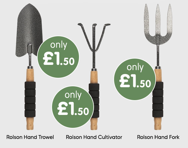 Rolson Garden Hand Tools at B&M