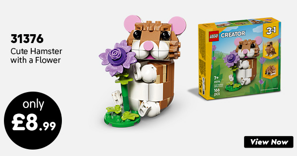LEGO Creator Cute Hamster with a Flower Playset 31376