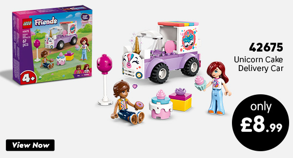 LEGO Friends Unicorn Cake Delivery Car 42675