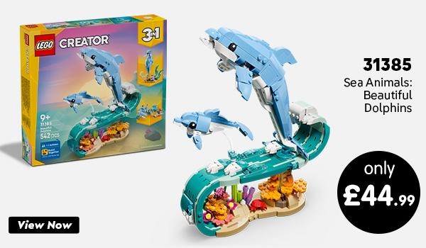 LEGO Creator 3 in 1 Beautiful Dolphins 31385