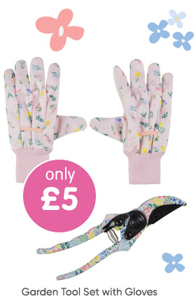 Garden Tool Set with Gloves